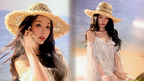 虞书欣穿白色吊带上衣事件